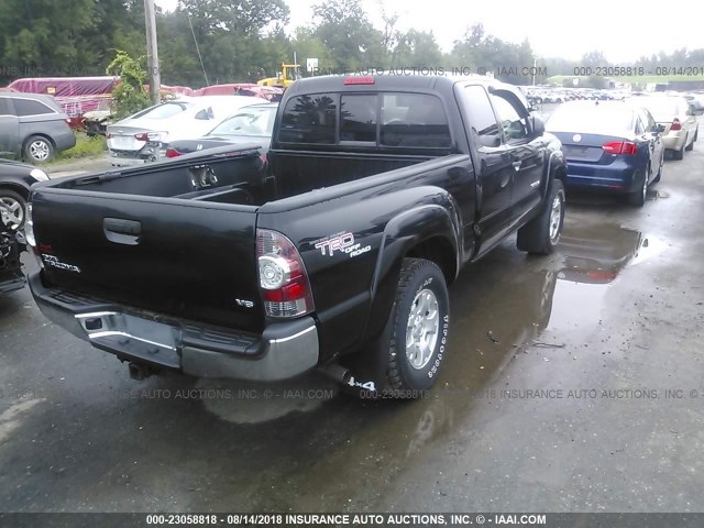 5TFUU4EN4BX015144 - 2011 TOYOTA TACOMA ACCESS CAB Schwarz Foto 4