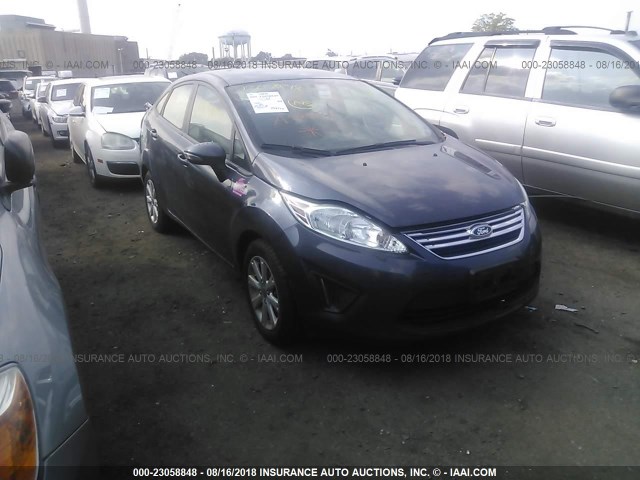 3FADP4BJ2DM119882 - 2013 FORD FIESTA SE GRAY photo 1