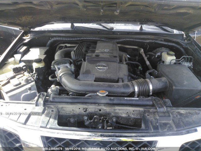 1N6AD0EV7DN750885 - 2013 NISSAN FRONTIER S/SV/SL/PRO-4X 黑色 照片 10