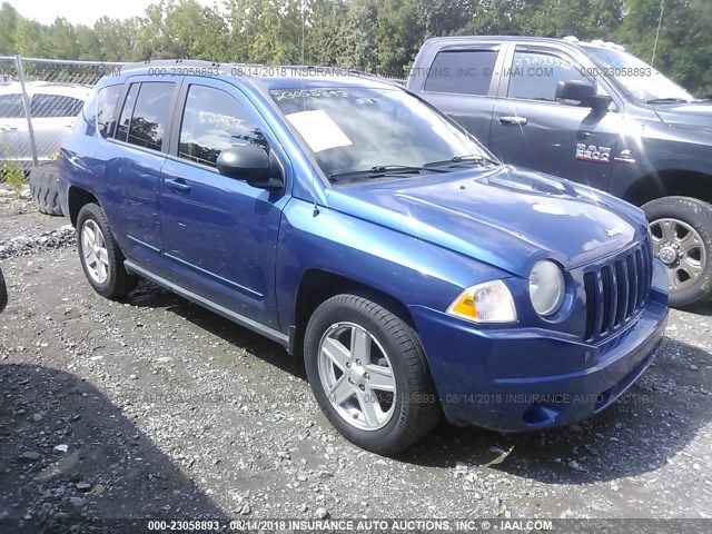 1J4NT4FB7AD515420 - 2010 JEEP COMPASS SPORT BLUE photo 1