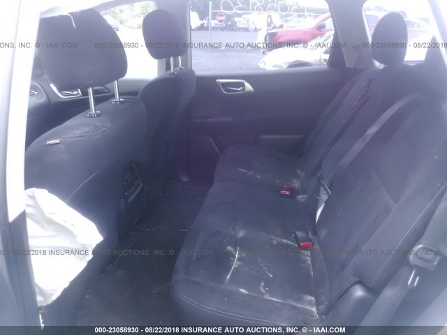 5N1AR2MN8FC677117 - 2015 NISSAN PATHFINDER S/SV/SL/PLATINUM SILVER photo 8