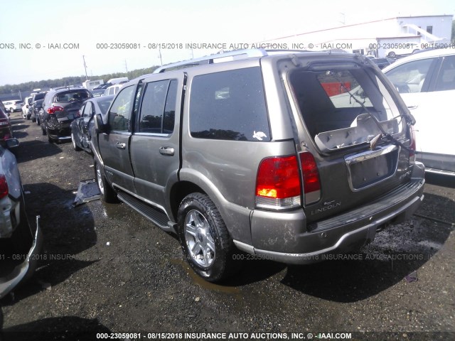 5LMEU88H04ZJ11970 - 2004 LINCOLN AVIATOR Qəhvəyi foto 3