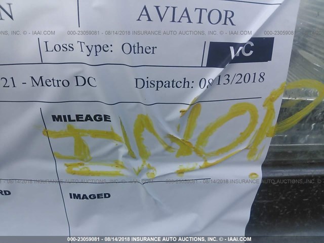 5LMEU88H04ZJ11970 - 2004 LINCOLN AVIATOR Qəhvəyi foto 7