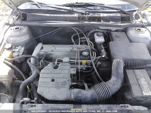 1G2NE52F84M526871 - 2004 PONTIAC GRAND AM SE SILVER photo 10