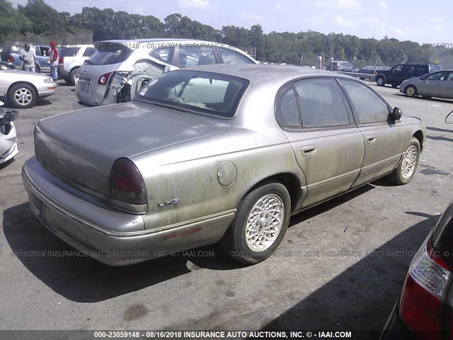 2C3HC56FXTH319283 - 1996 CHRYSLER LHS TAN photo 4