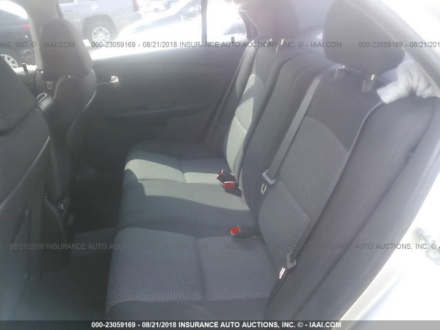 1G1ZC5E19BF357392 - 2011 CHEVROLET MALIBU 1LT ვერცხლისფერი ფოტო 8