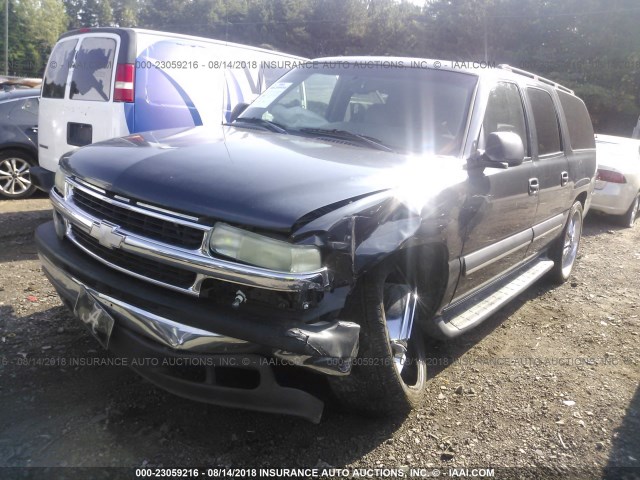 1GNEC16Z63J197092 - 2003 CHEVROLET SUBURBAN C1500 GRAY photo 2