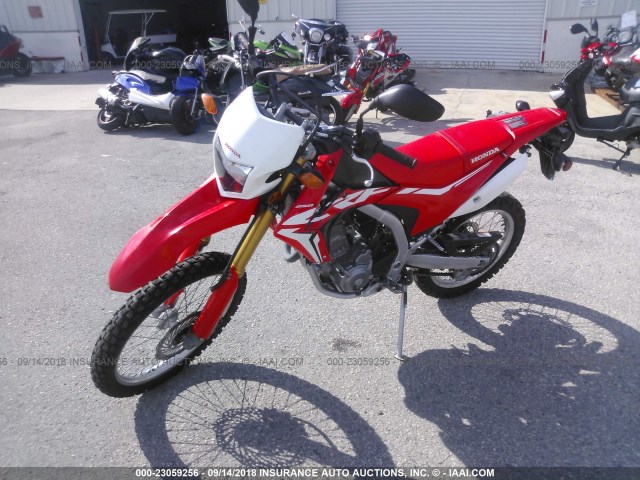 MLHMD4413H5004491 - 2017 HONDA CRF250 L/RL RED photo 2