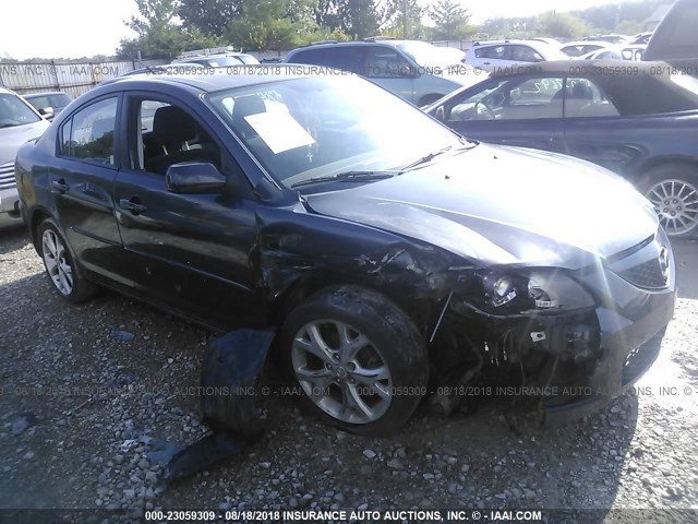 JM1BK32F491191144 - 2009 MAZDA 3 I GRAY photo 1