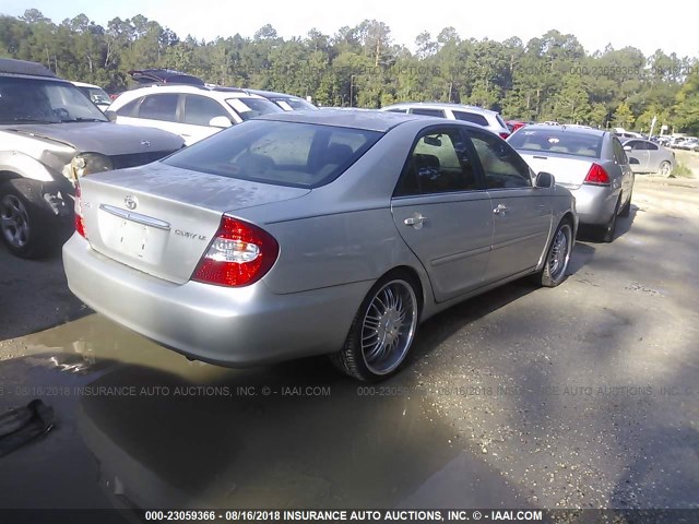 4T1BE32K43U698275 - 2003 TOYOTA CAMRY LE/XLE/SE 银色 照片 4