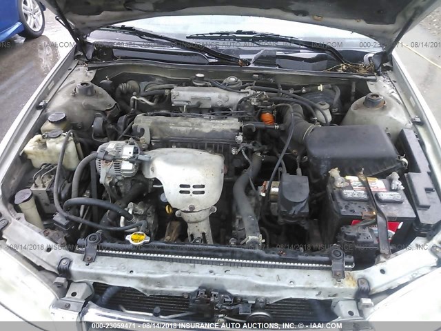 4T1BG22K2YU663262 - 2000 TOYOTA CAMRY CE/LE/XLE 银色 照片 10
