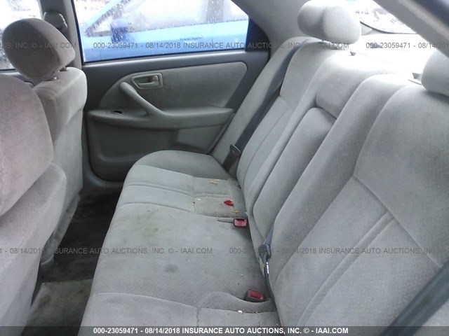 4T1BG22K2YU663262 - 2000 TOYOTA CAMRY CE/LE/XLE 银色 照片 8