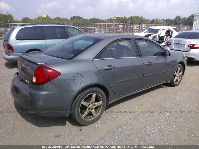 1G2ZG58N374254308 - 2007 PONTIAC G6 SE GRAY photo 4