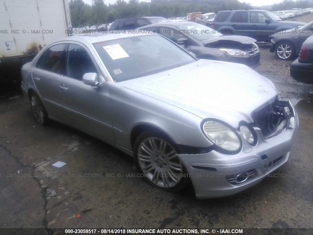 WDBUF87X48B209743 - 2008 MERCEDES-BENZ E 350 4MATIC SILVER photo 1