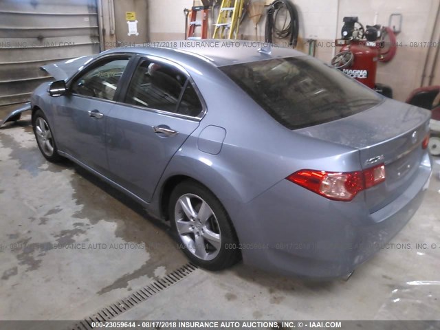 JH4CU2F60CC007024 - 2012 ACURA TSX TECH GRAY photo 3