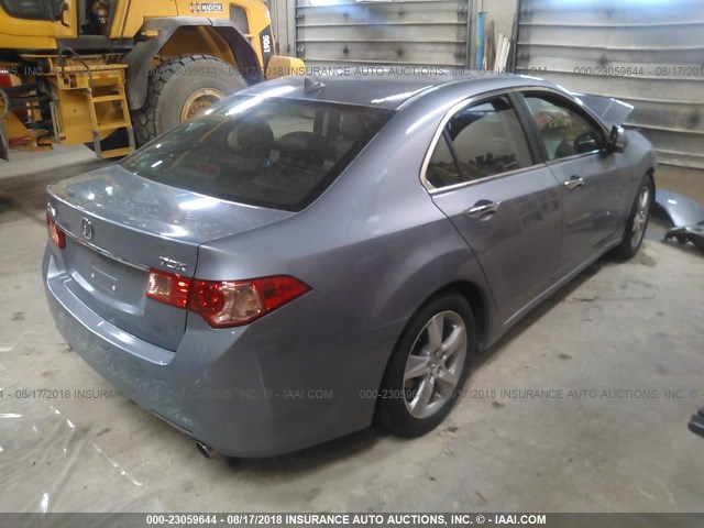 JH4CU2F60CC007024 - 2012 ACURA TSX TECH GRAY photo 4