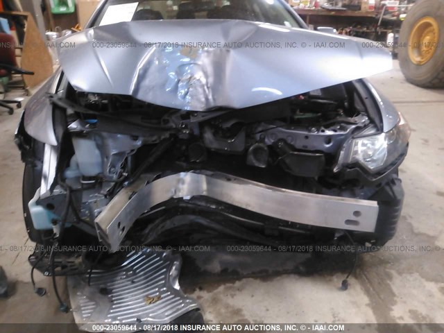 JH4CU2F60CC007024 - 2012 ACURA TSX TECH GRAY photo 6