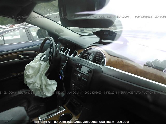 5GAER23D39J134368 - 2009 BUICK ENCLAVE CXL Gris photo 5