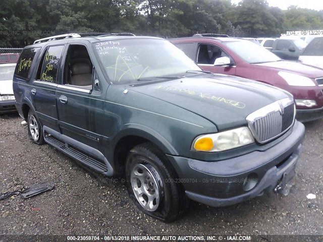 5LMPU28A0XLJ35332 - 1999 LINCOLN NAVIGATOR GREEN photo 1