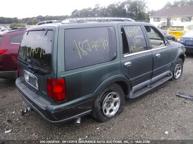 5LMPU28A0XLJ35332 - 1999 LINCOLN NAVIGATOR GREEN photo 4