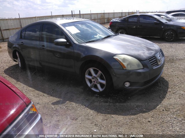 1N4BA41E15C814483 - 2005 NISSAN MAXIMA SE/SL GRAY photo 1