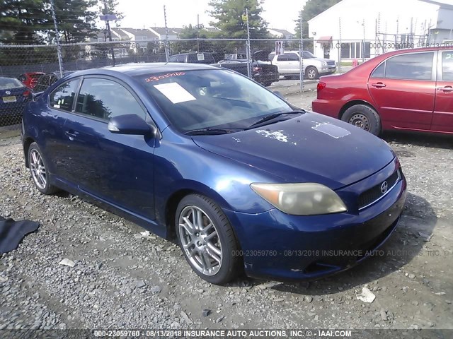 JTKDE167650039091 - 2005 TOYOTA SCION TC BLUE photo 1