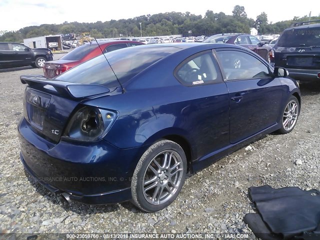 JTKDE167650039091 - 2005 TOYOTA SCION TC 蓝色 照片 4