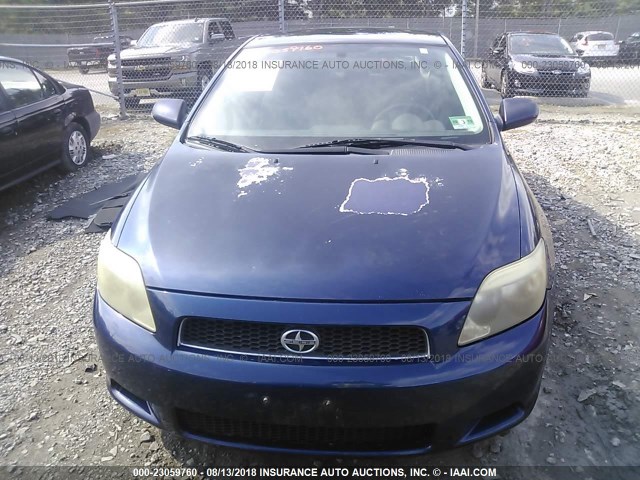 JTKDE167650039091 - 2005 TOYOTA SCION TC 蓝色 照片 6