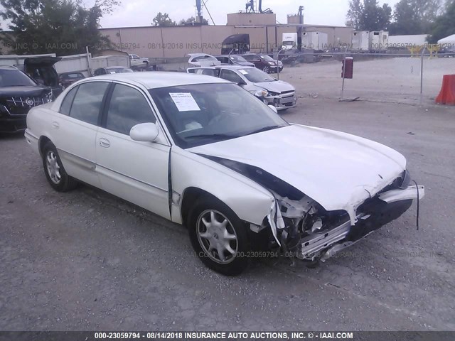 1G4CW52K7Y4122720 - 2000 BUICK PARK AVENUE  WHITE photo 1