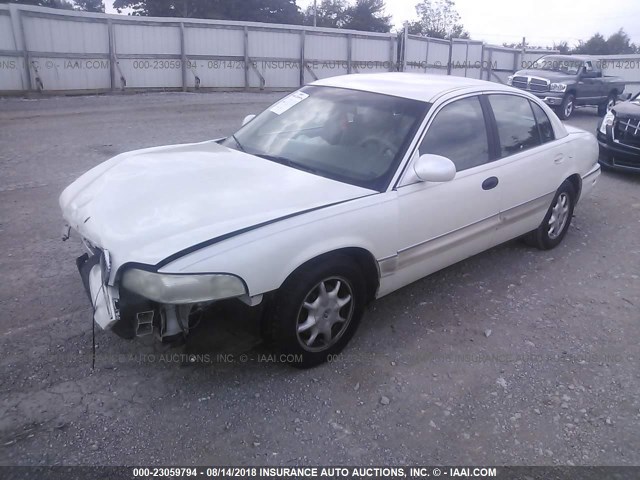 1G4CW52K7Y4122720 - 2000 BUICK PARK AVENUE  WHITE photo 2