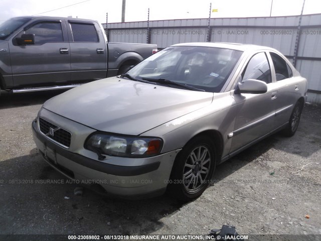 YV1RS61T632265697 - 2003 VOLVO S60 Brązowy zdjęcie 2