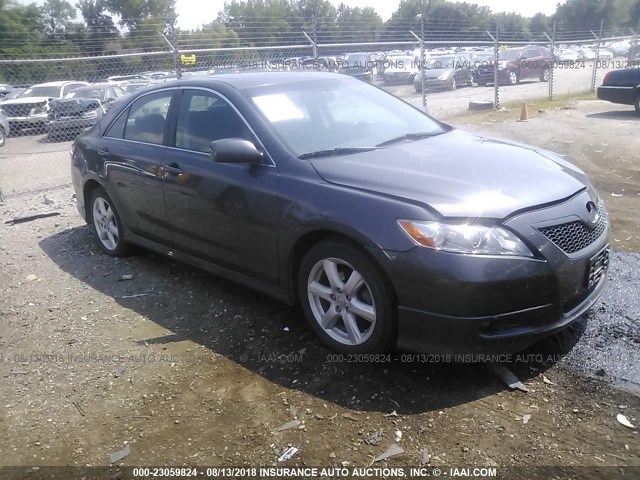 4T1BE46K89U873510 - 2009 TOYOTA CAMRY SE/LE/XLE ნაცრისფერი ფოტო 1