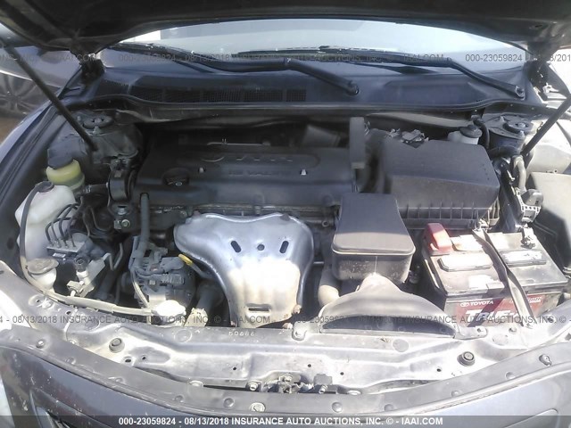 4T1BE46K89U873510 - 2009 TOYOTA CAMRY SE/LE/XLE ნაცრისფერი ფოტო 10