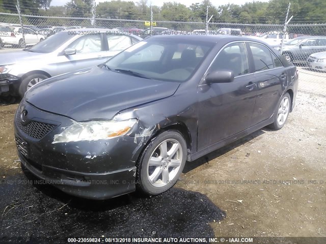 4T1BE46K89U873510 - 2009 TOYOTA CAMRY SE/LE/XLE ნაცრისფერი ფოტო 2
