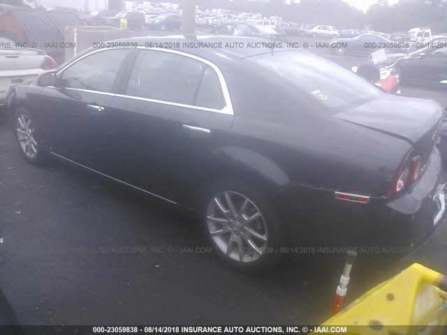 1G1ZK577894228456 - 2009 CHEVROLET MALIBU LTZ 蓝色 照片 3