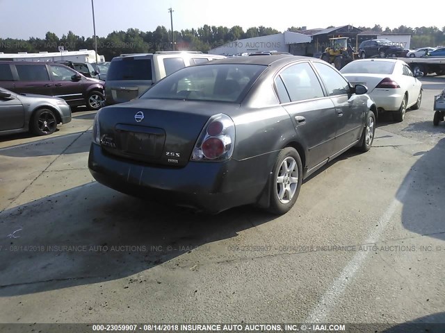 1N4AL11D86C218428 - 2006 NISSAN ALTIMA S/SL GRAY photo 4