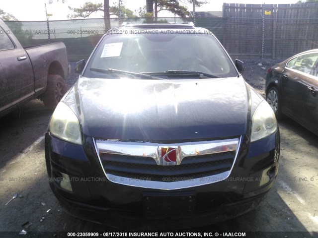 5GZER23748J150519 - 2008 SATURN OUTLOOK XR BLUE photo 6