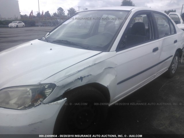 2HGES16344H611353 - 2004 HONDA CIVIC DX VP 白色 照片 6