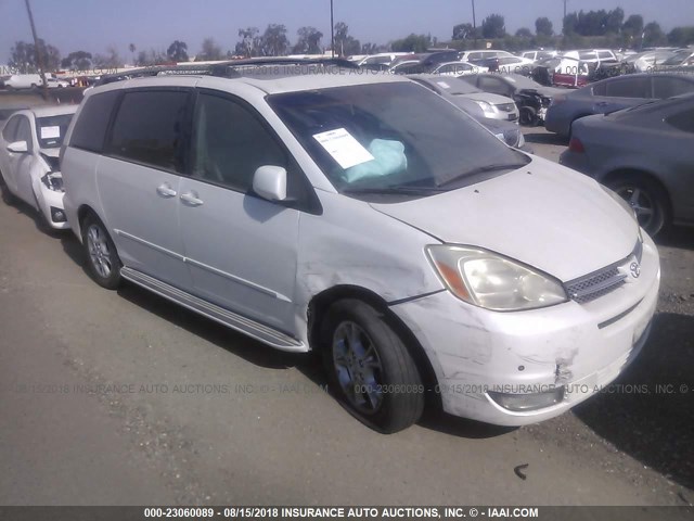 5TDZA22C44S007611 - 2004 TOYOTA SIENNA XLE/XLE LIMITED WHITE photo 1