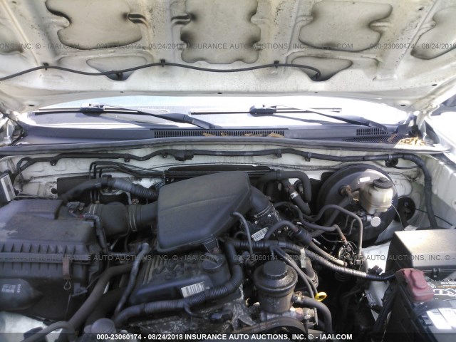 5TFUX4EN2CX009450 - 2012 TOYOTA TACOMA ACCESS CAB Weiß Foto 10