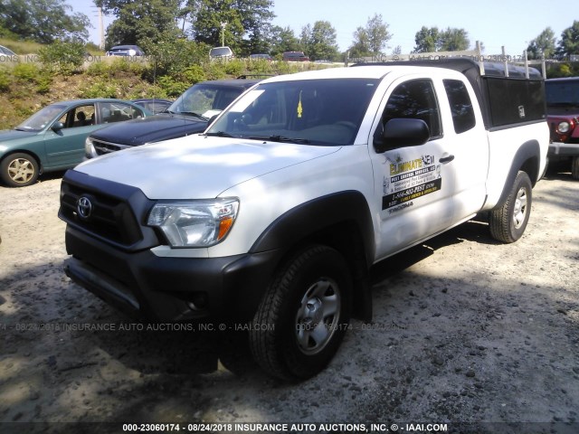 5TFUX4EN2CX009450 - 2012 TOYOTA TACOMA ACCESS CAB Weiß Foto 2