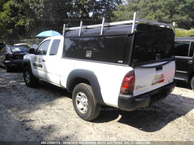 5TFUX4EN2CX009450 - 2012 TOYOTA TACOMA ACCESS CAB Weiß Foto 3
