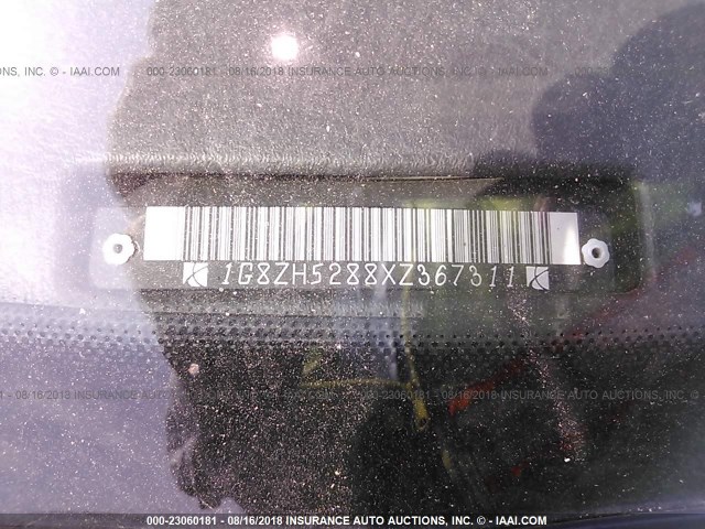 1G8ZH5288XZ367311 - 1999 SATURN SL1 PURPLE photo 9