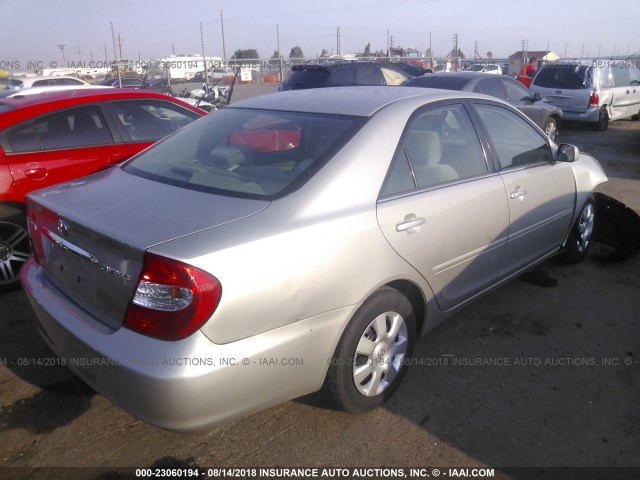 4T1BE30K34U842127 - 2004 TOYOTA CAMRY LE/XLE/SE Gümüş foto 4