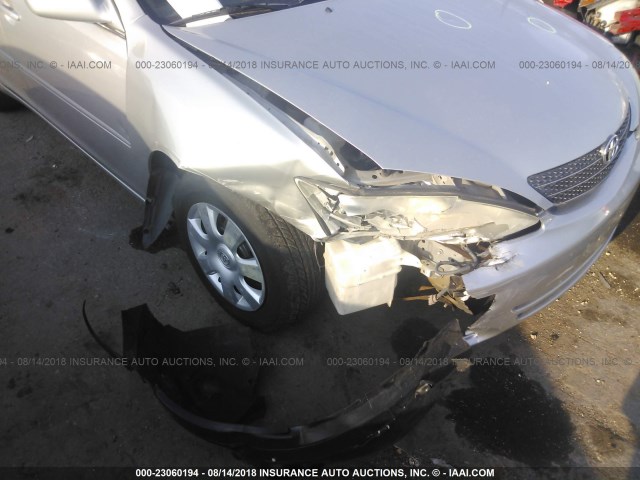 4T1BE30K34U842127 - 2004 TOYOTA CAMRY LE/XLE/SE Gümüş foto 6