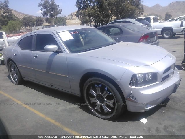 2B3CA3CV2AH172032 - 2010 DODGE CHARGER SXT SILVER photo 1