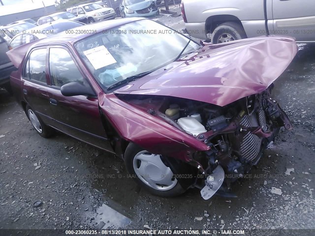 2T1BR12E1YC303755 - 2000 TOYOTA COROLLA VE/CE/LE MAROON photo 1
