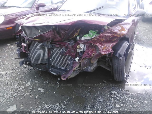2T1BR12E1YC303755 - 2000 TOYOTA COROLLA VE/CE/LE MAROON photo 6