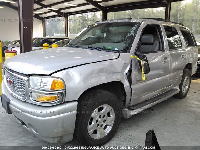 1GKEK63U84J211811 - 2004 GMC YUKON DENALI TAN photo 2