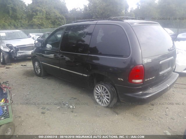 1C4GP55L3XB801465 - 1999 CHRYSLER TOWN & COUNTRY SX BLACK photo 3